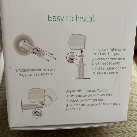 Arlo Pro 4 spotlight camera & Adjustable Indoor Outdoor Mount Accessory wireless - Picture 6 of 7